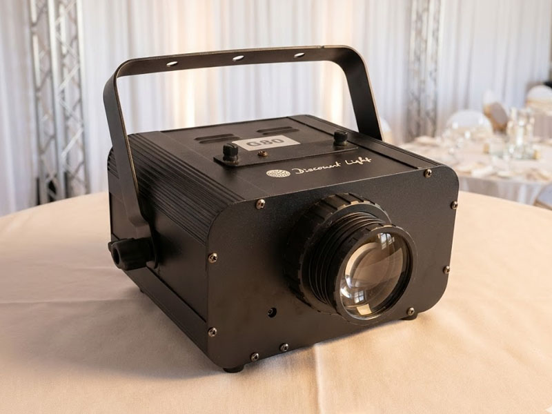 Гобо проектор 80 ватт со звуковой анимацией