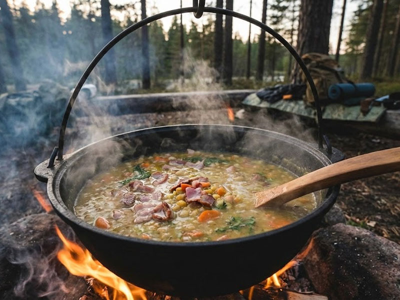 Суп гороховый