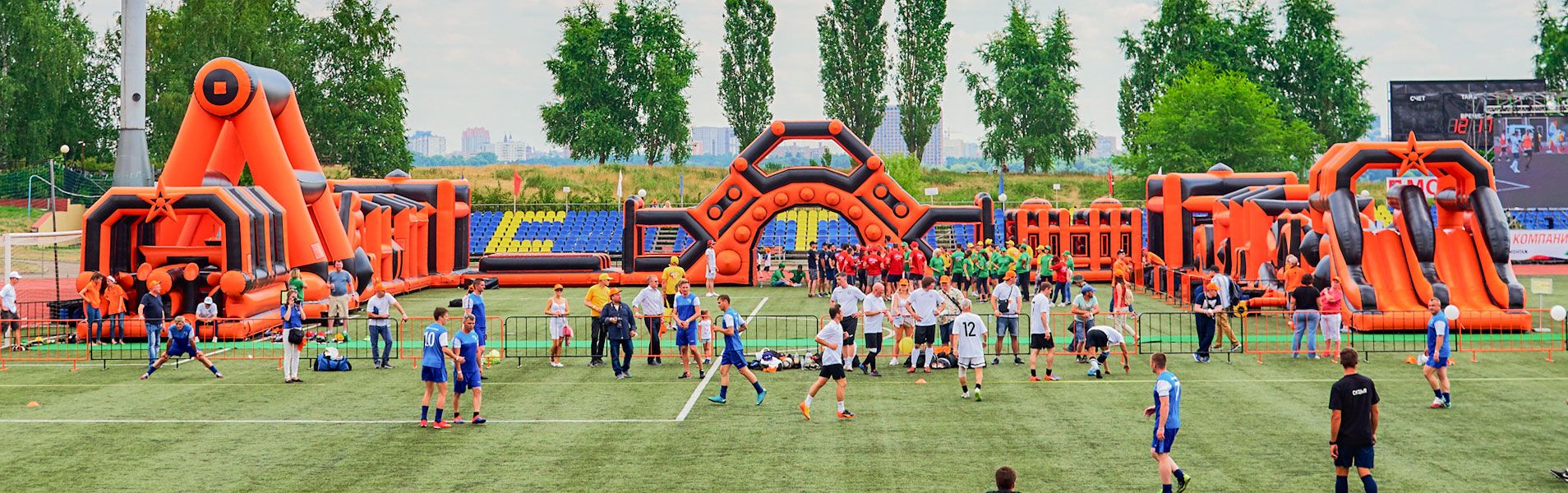 Патриотическая полоса препятствий