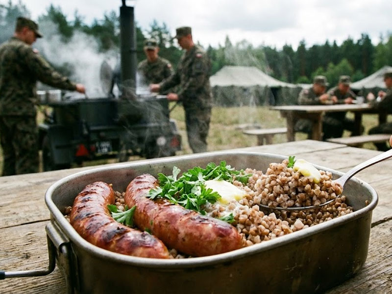 Гречневая каша с сосисками — вид 4