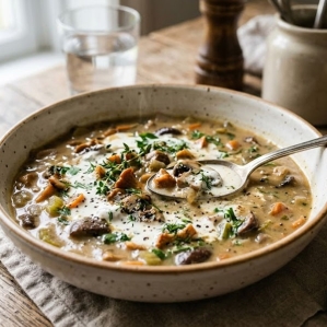 Грибной суп