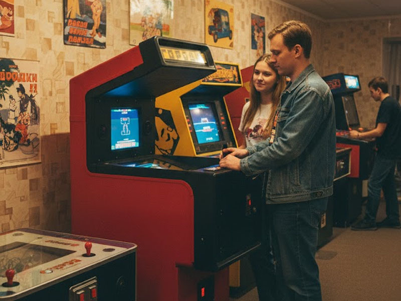 Игровой автомат СССР Городки