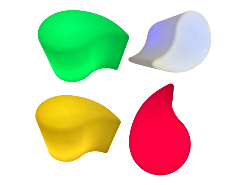 Инь Янь Лед фигура аккумуляторная