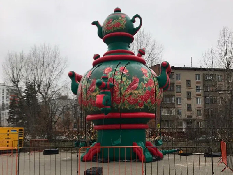 Качели «Самовар палех» — вид 5