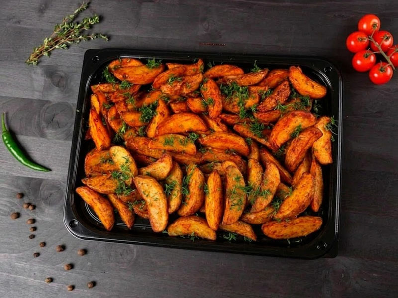 Картофельные дольки для фуршета