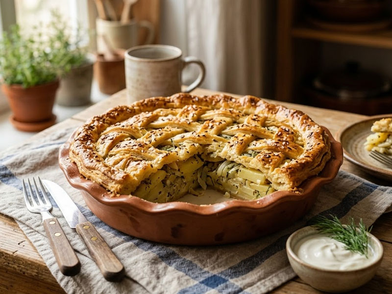 Картофельный пирог