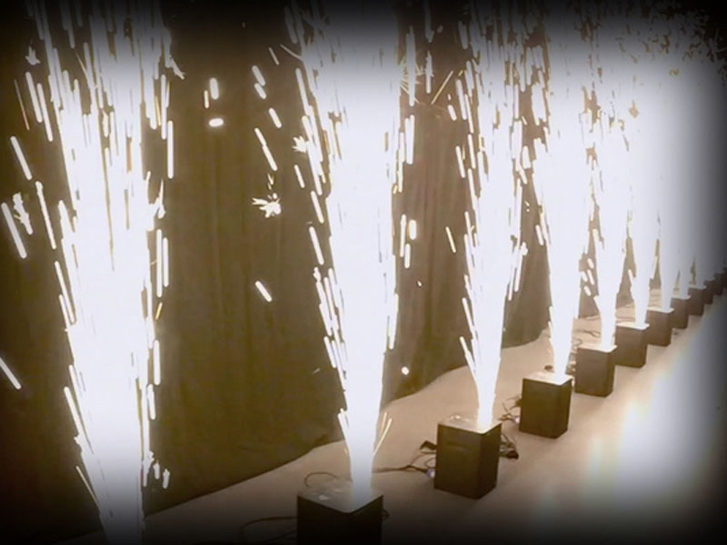 Холодные бездымные фонтаны Sparkular