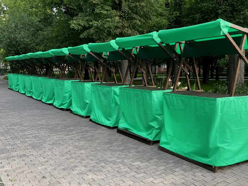 Киоск Street Зеленый — вид 2
