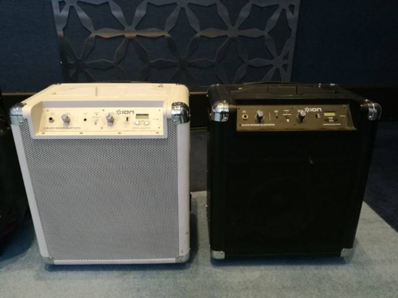 Колонка с аккумулятором ION AUDIO BLOCK ROCKER BLUETOOTH