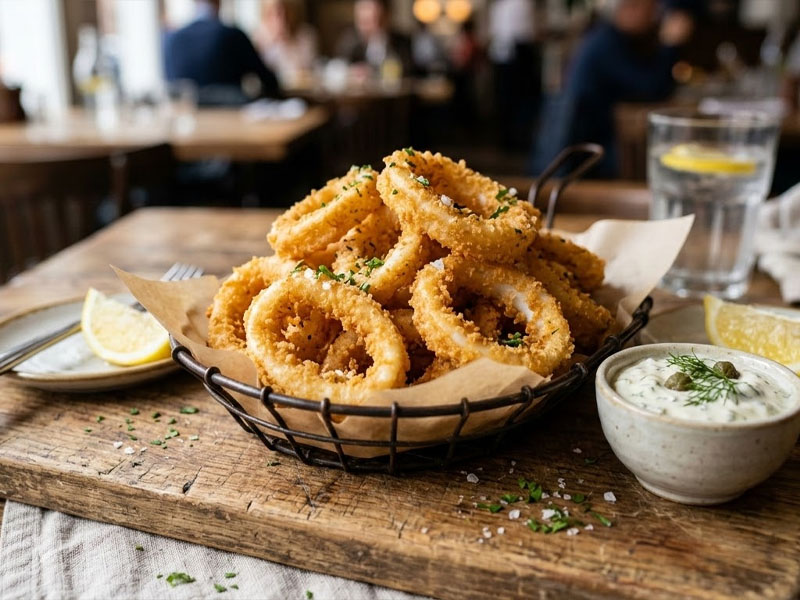 Кольца кальмара фри