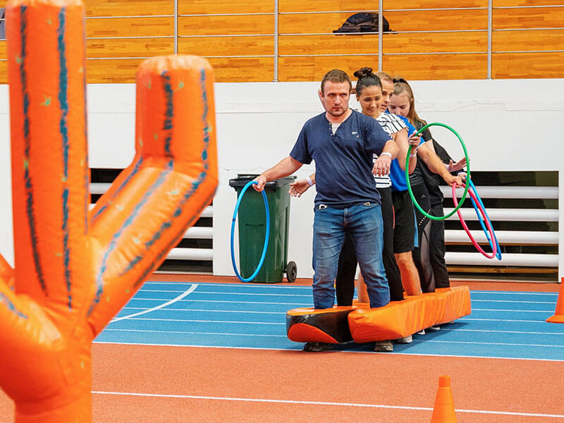 Командный биатлон