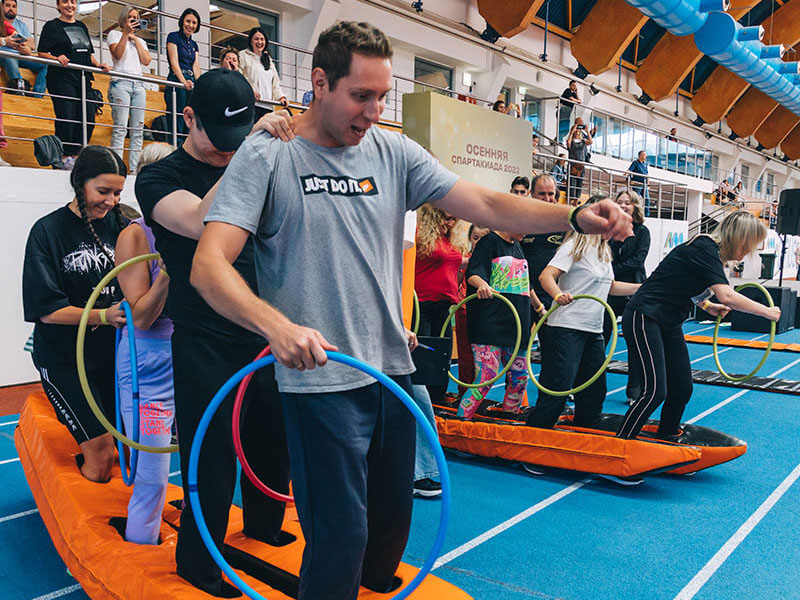 Командный биатлон