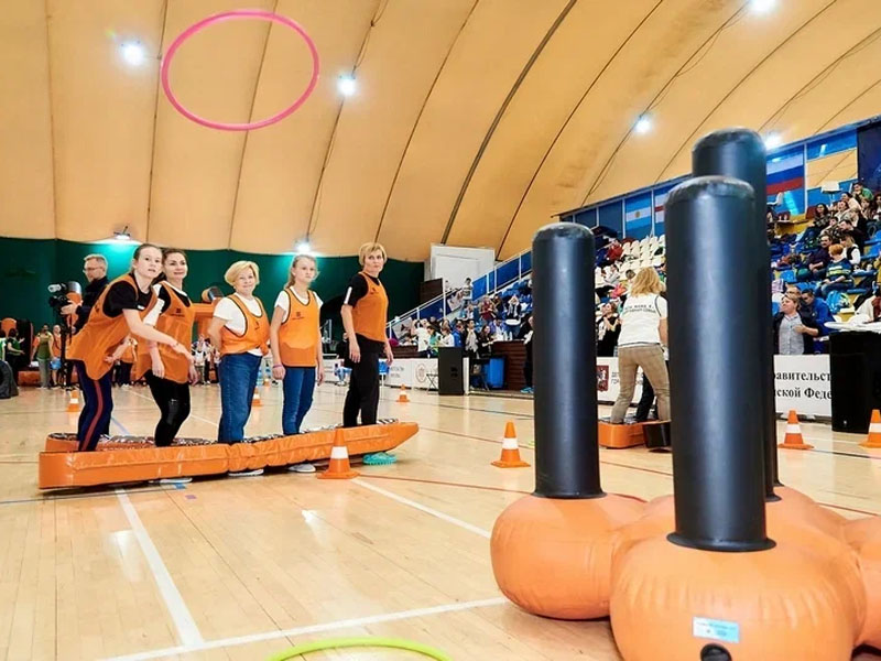 Командный биатлон