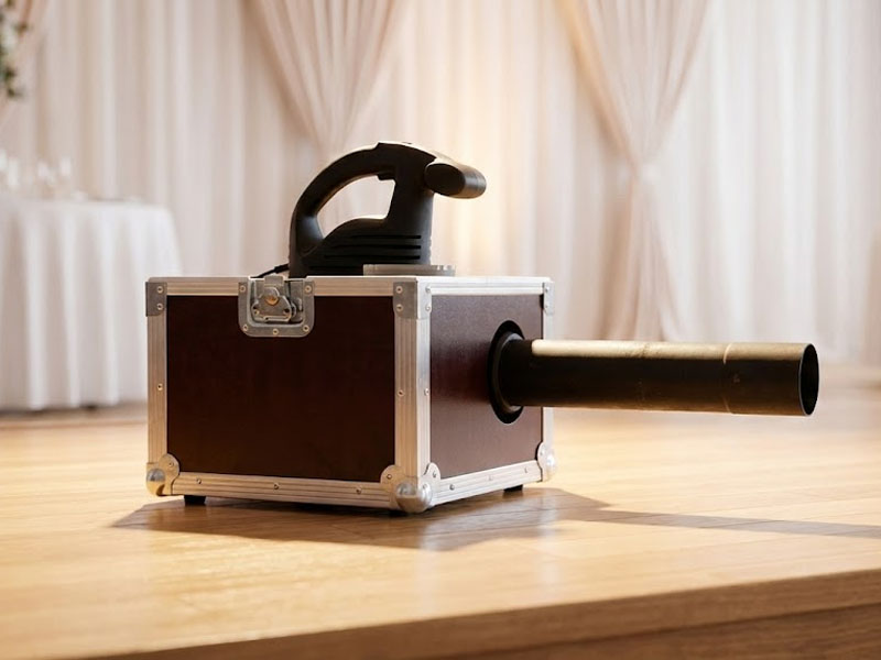 Компактная выдувная конфетти машина