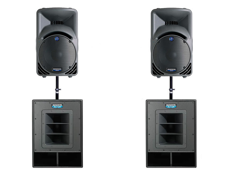 Комплект активной акустики 2 квт Mackie