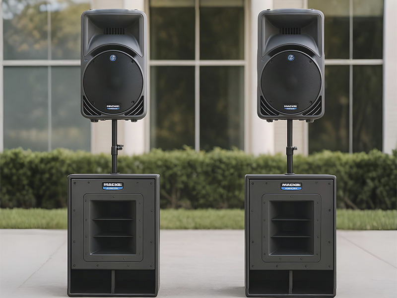 Комплект активной акустики 2 квт Mackie