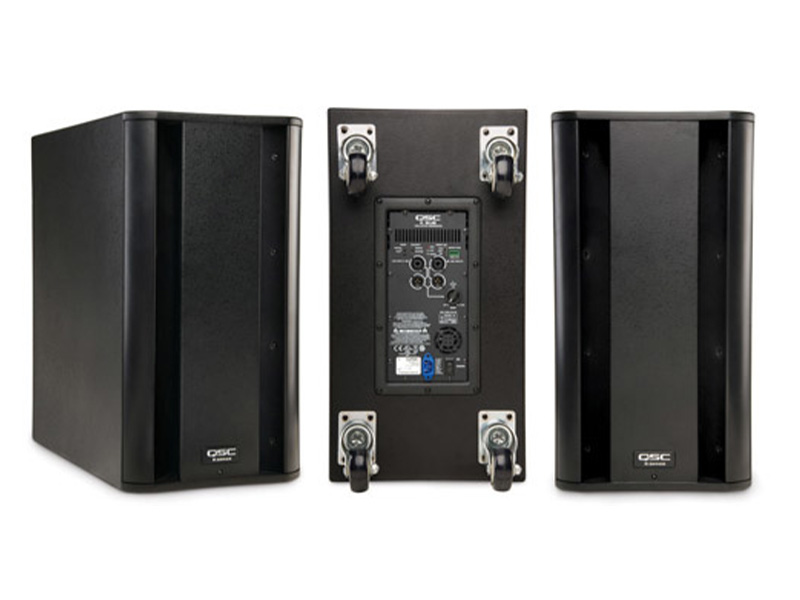 Комплект активной акустики QSC K-12 (2шт) + K-sub (2шт) = 4квт