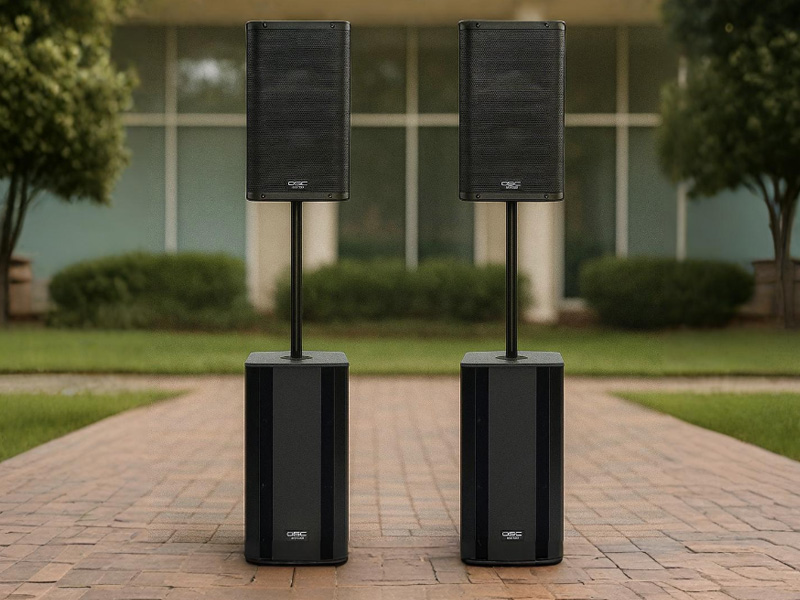 Комплект активной акустики QSC K-12 (2шт) + K-sub (2шт) = 4квт