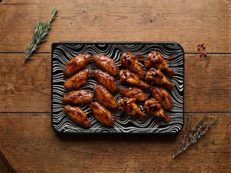Куриные крылья барбекю для фуршета — вид 2