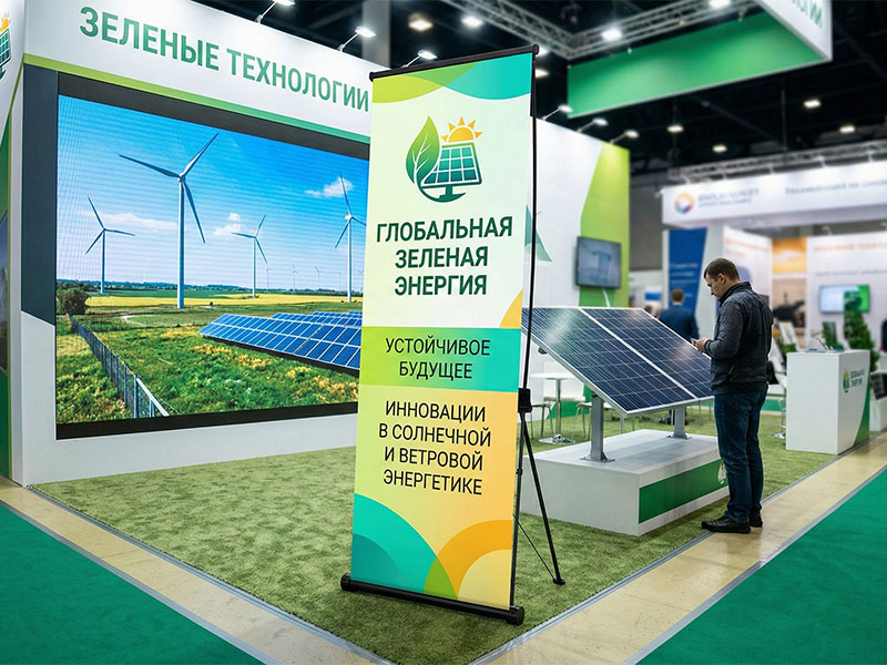 L Баннер Коннект без печати — вид 3