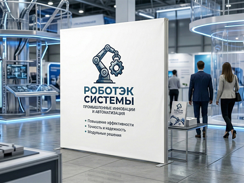 L баннер коннект с печатью по ткани — вид 3