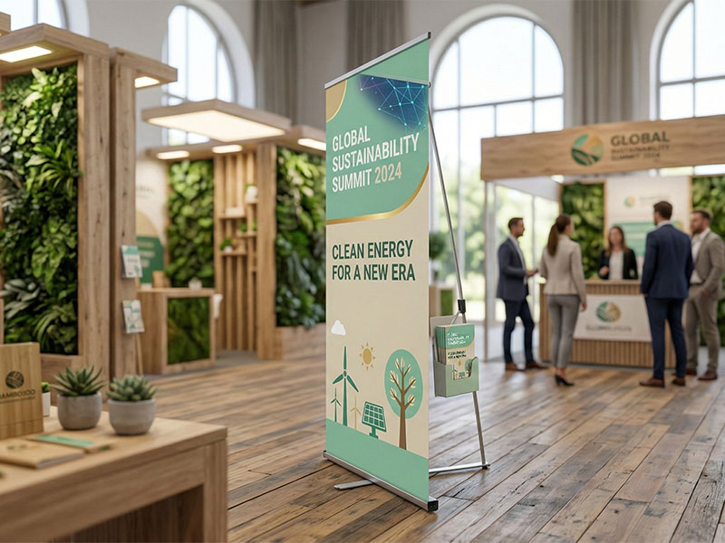 L баннер Симпл с печатью баннера — вид 4