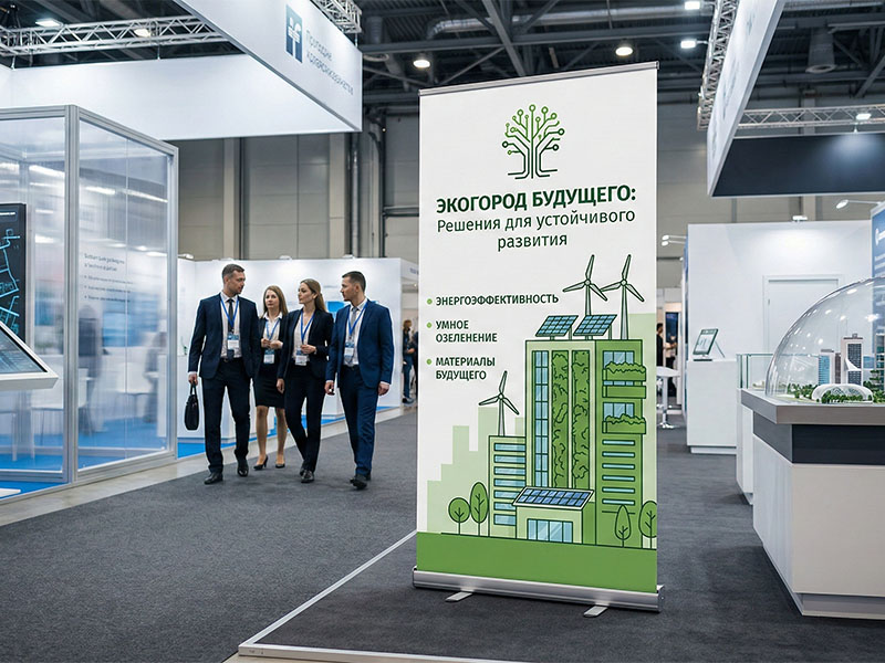 L стенд Люкс с печатью баннера — вид 3