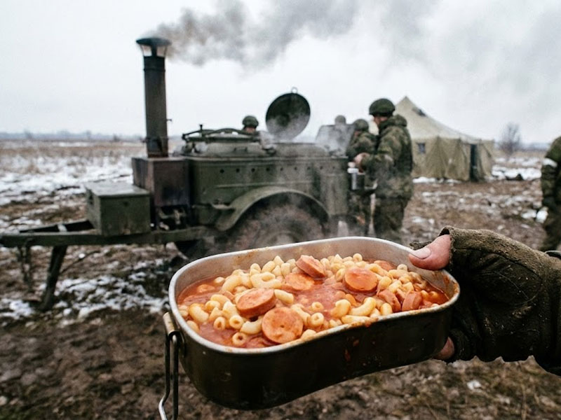 Макароны с сосисками