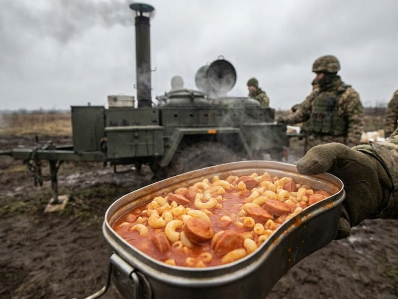 Макароны с сосисками