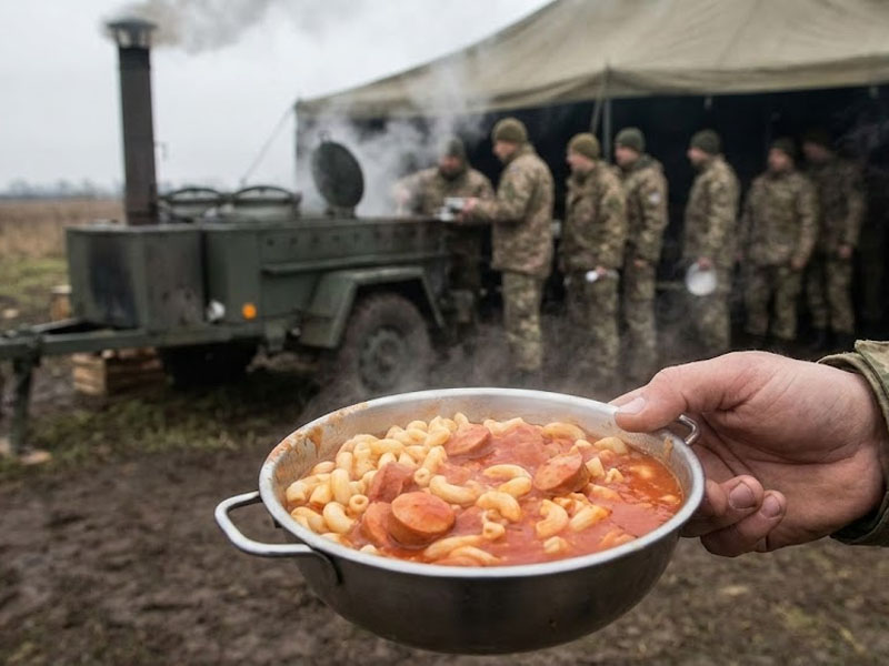 Макароны с сосисками