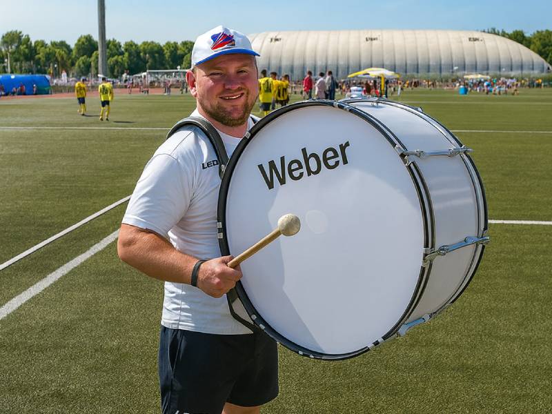 Маршевый барабан Weber 2812