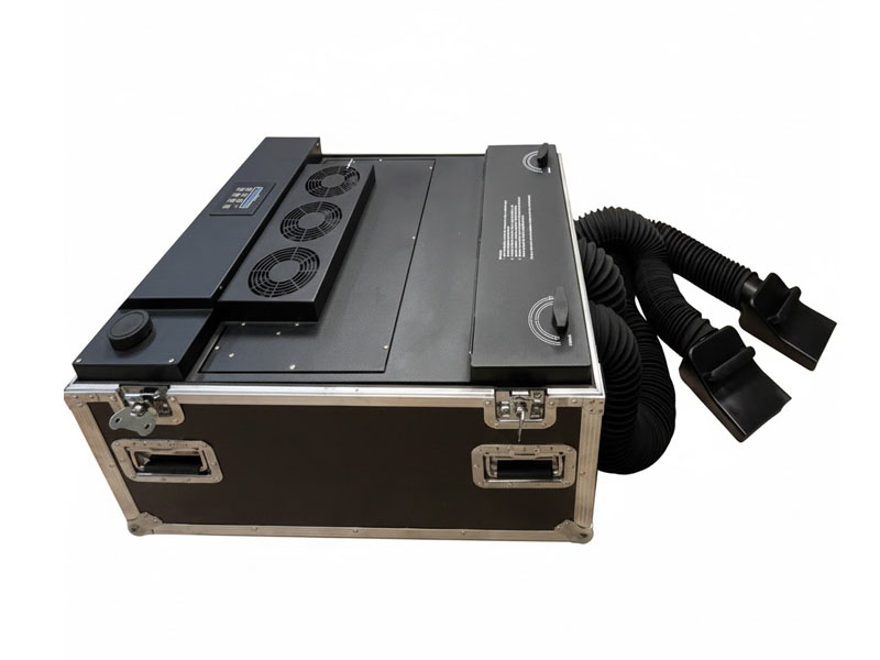 Машина тяжелого стелющегося дыма без использования сухого льда