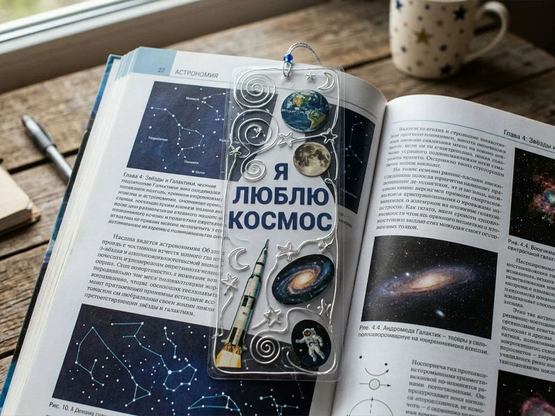 Мастер класс «Ламинированные закладки для книг на 1 сентября» — вид 4