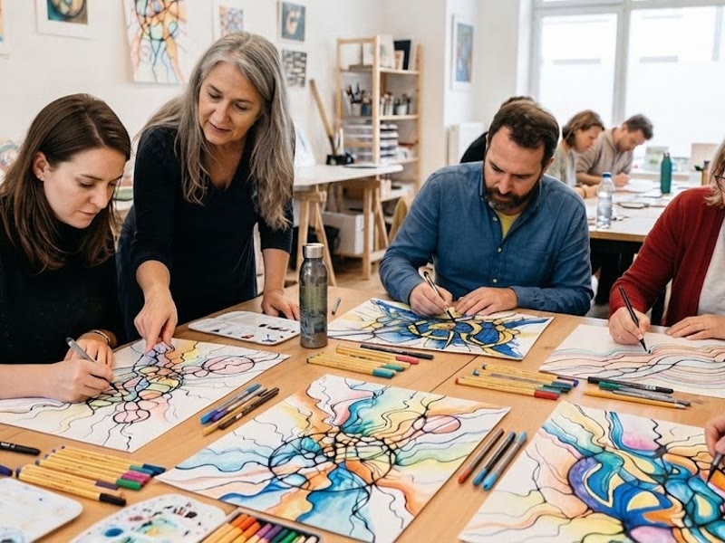 Мастер-класс «Нейрографика» — вид 2