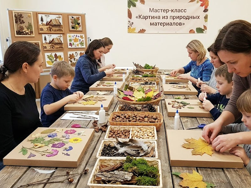 Мастер-класс «Картина из природных материалов»