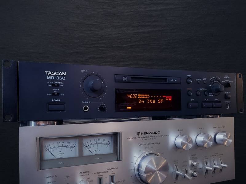 MD-рекордер и MD-проигрыватель TASCAM MD-350