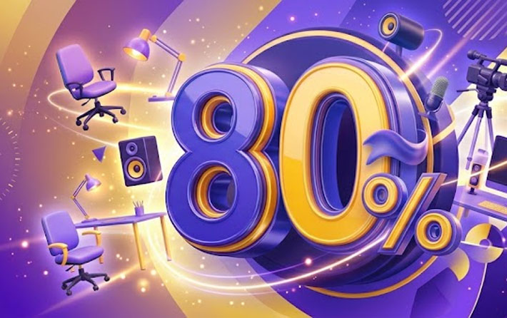 Акция! - 80% на аренду!