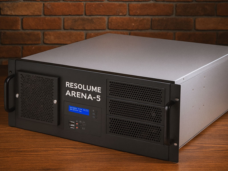 Медиа сервер Resolume Arena-5
