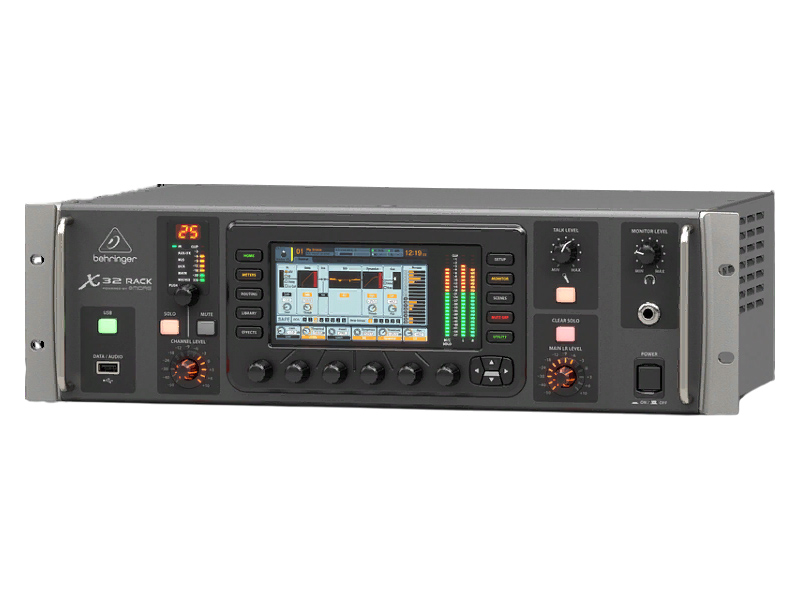 Микшер Behringer x32 rack в кейсе