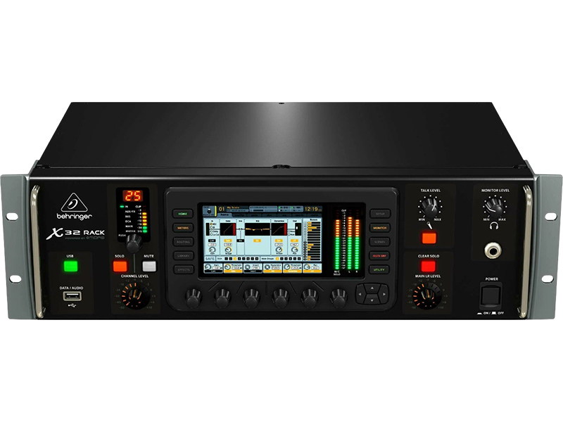 Микшер Behringer x32 rack в кейсе