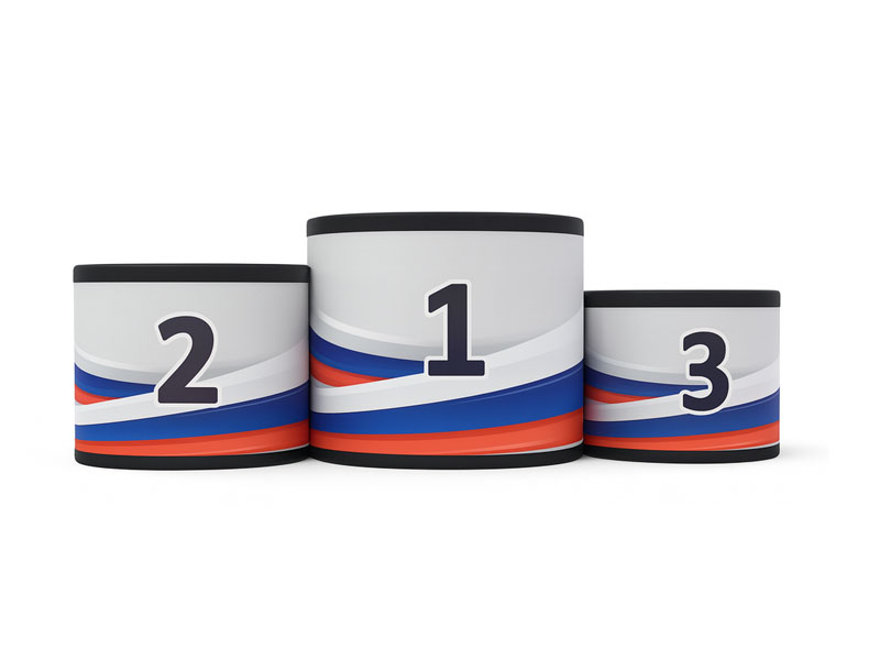 Мини пьедестал для награждения