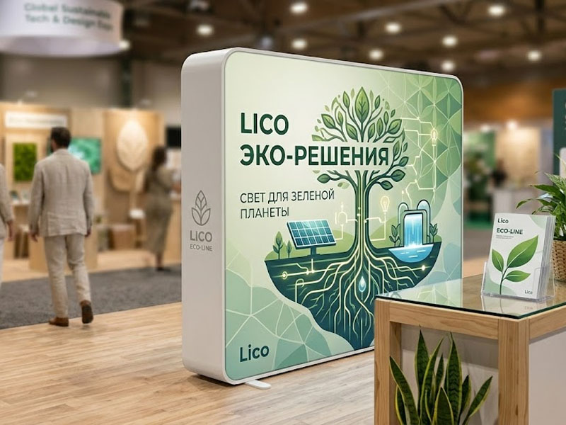 Мобильный лайтбокс Lico с подсветкой