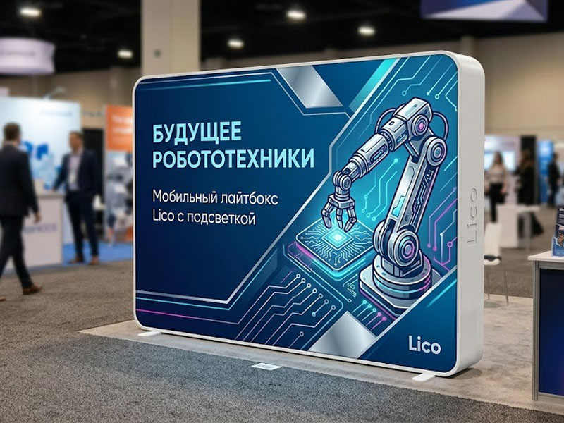 Мобильный лайтбокс Lico с подсветкой — вид 2