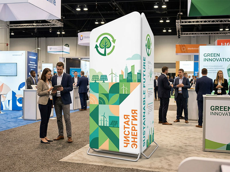 Мобильный стенд City без печати