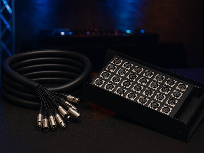 Мультикор Proel от 10 до 32 каналов длиной от 10м до 50м