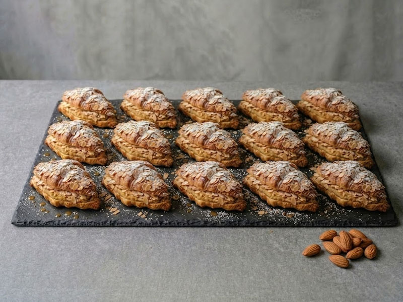 Набор круассанов с миндалём