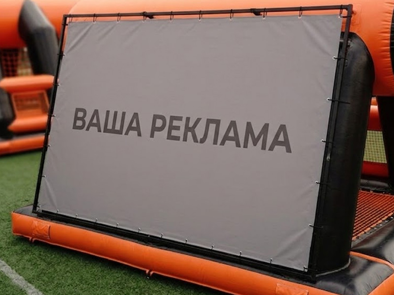 Надувная ниндзя-полоса препятствий — вид 3