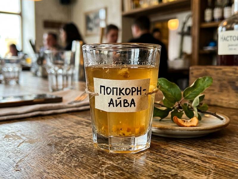 Настойка «Попкорн-айва» — вид 2