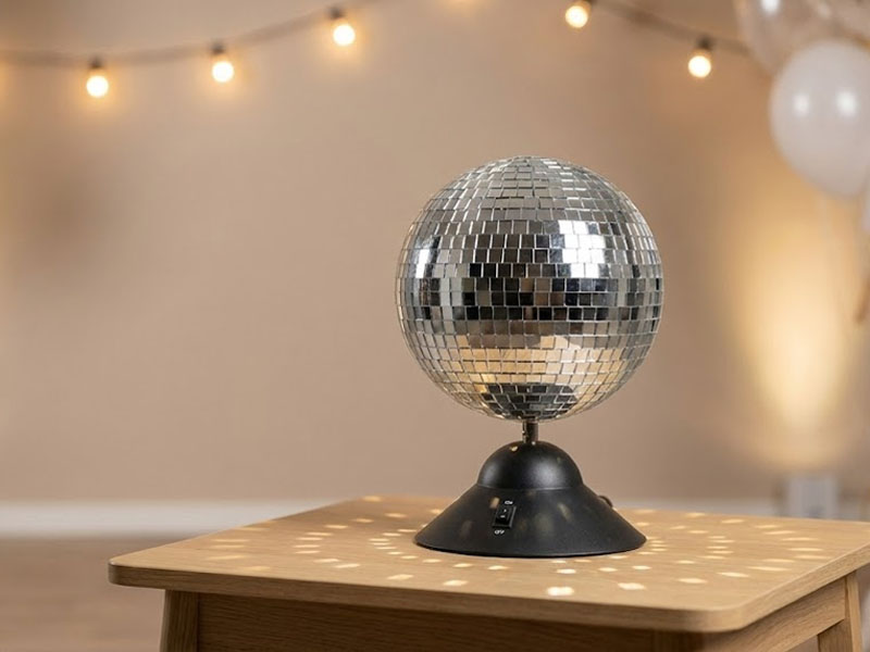 Настольный зеркальный шар Showtec диаметром 15 см