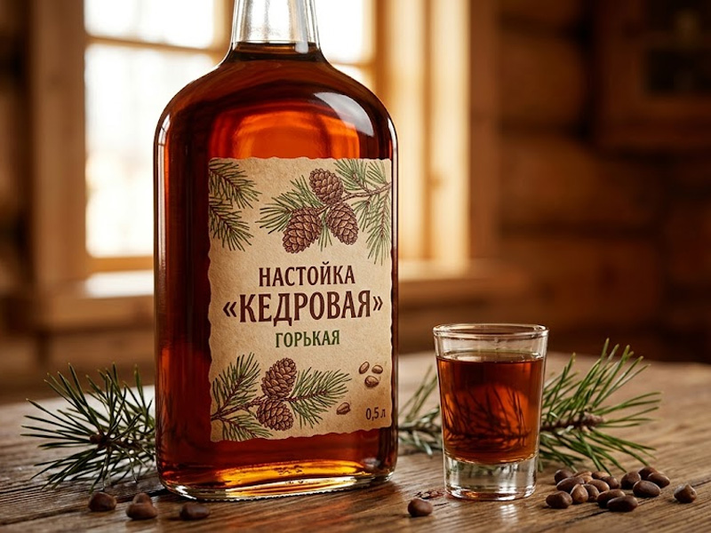 Настойка «Кедровая» — вид 2